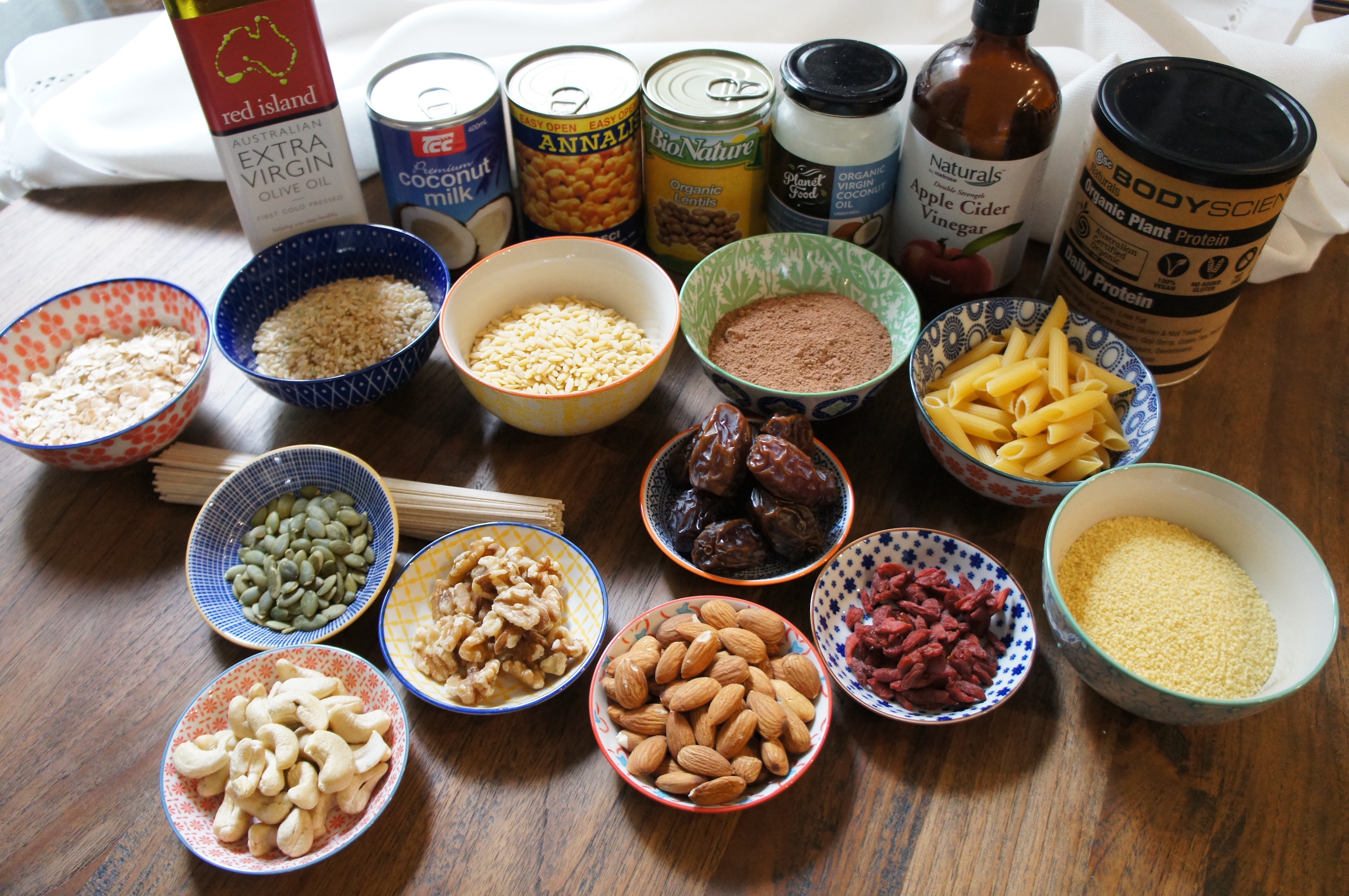 Vegan Pantry Items
